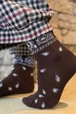 Bandana Socks Chocolate